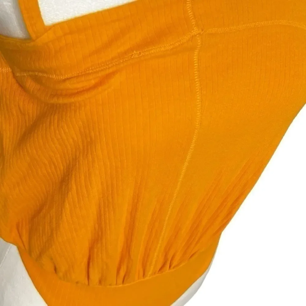 Free People Marissa Ribbed Bodysuit
Tangerine Orange XS - Picture 4 of 10